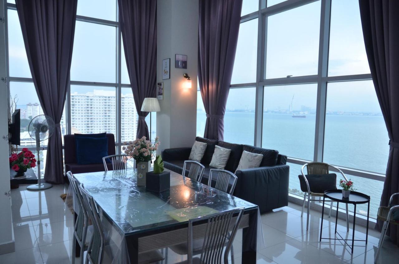 Maritime Suite Duplex Penang- Pemandangan Laut จอร์จทาวน์ ภายนอก รูปภาพ